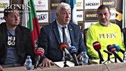 Шишков връчи разрешителното за ползване на стадиона „Христо Ботев“ на кмета на Пловдив