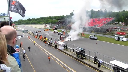Super Trofeo Brno crash aftermath 