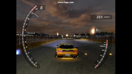 Nfs Underground 2 - South Runway Drag Racord 