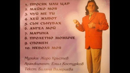 Payner Retro Hitove 1994 Joro Krastev - Marina 