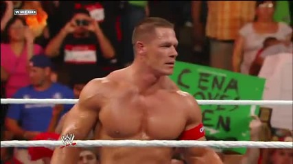 John Cena, Randy Orton & Alex Riley vs. R-truth, The Miz & Christian
