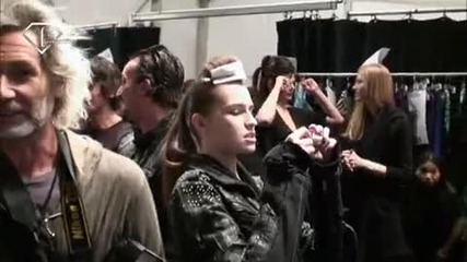 fashiontv Ftv.com - Custo Barcelona New York Hair And Make Up Fall Winter 09 10 