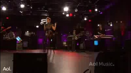 Rihanna - Take A Bow (live @ Aol Session 2010)