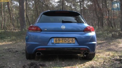 Volkswagen Scirocco R - рев