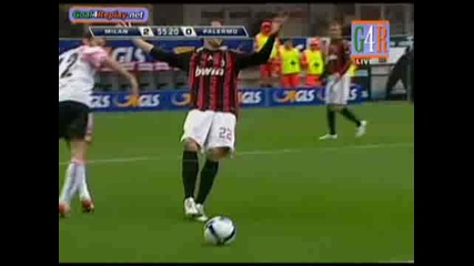 Милан - Палермо 3:0 Втори гол на Кака