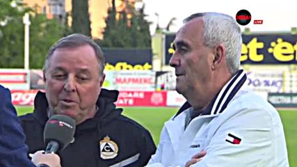 Коментар на Александър Тарханов след равенството с Берое
