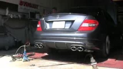 C63 Amg Dyno - amazing sound (all stock)