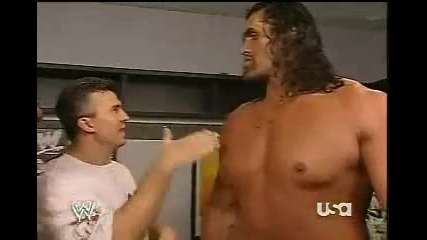 Funny discussion between Umaga and Great Khali 