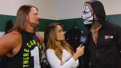 Jeff Hardy and AJ Styles exchange heated words: SmackDown LIVE, Feb. 5, 2019