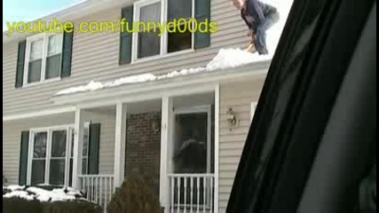 funny pranks snow surprise attack prank 