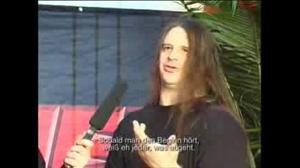 George Corpsegrinder Fisher от Cannibal Corpse показва техники от Death Metal