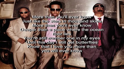 Boyz Ii Men - More Than You'll Ever Know (feat. Charlie Wilson) with lyrics [hd]