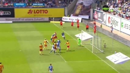 Ханза Рощок - Карлсруе 1:3 /репортаж/