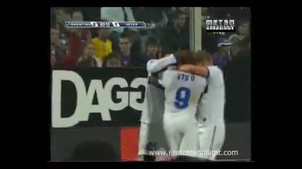 Fiorentina - Inter Milan 2 - 2 10 04 2010 