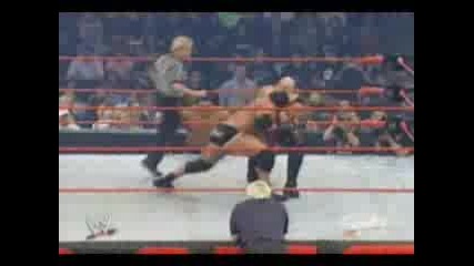 Wwe - Kane vs Goldberg ( Lumberjack Match )
