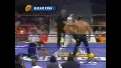 CMLL: Hijo del Santo, Mistico & Negro Casas vs. Atlantis, Ultimo Guerrero & Black Warrior