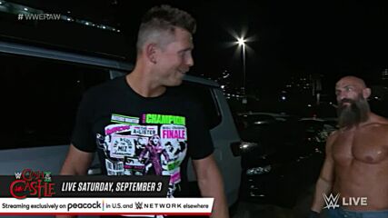 Miz accidently drives home from Raw with Dexter Lumis in the car