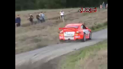 Wartburg Rallye 2007 Hinneberg Porsche 911 Gt3 