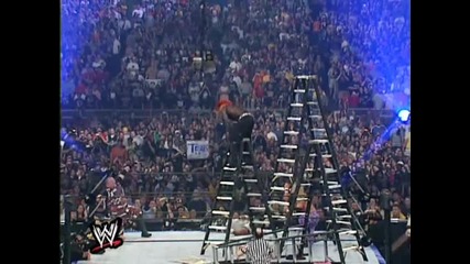 Edge Spears Jeff Hardy Off A 20 Foot Ladder