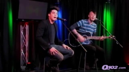 Adam Lambert- Better Than I Know Myself Feb 16, 2012 (iheart Radio)