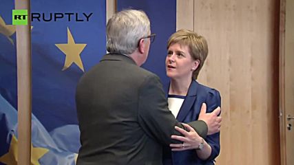 Scotland's Sturgeon Meets Juncker to Discuss Brexit Fallout