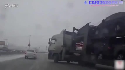 Truck Crash Compilation 2013