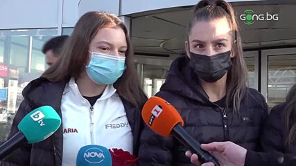 Ансамбълът ни по художествена гимнастика се завърна в София