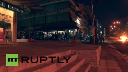 Greece: Anti-fascists clash with police in Athens