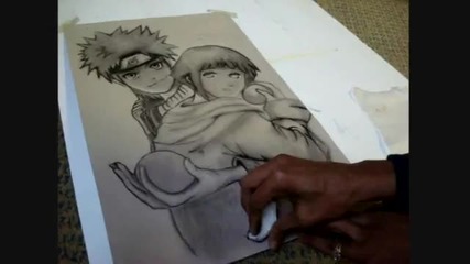 Drawing Naruto Shippuden Loves Hinata Shippuden Dibujando Naruto Shippuden ama a Hinata Shippuden 