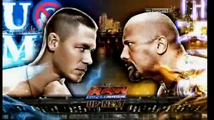 Кечмания 28 : Скалата - Джон Сина / Wrestlemania 28 : The Rock vs. John Cena [actions Speak Loudest]