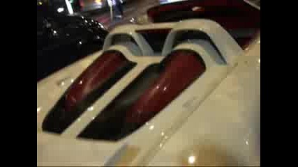 White Porsche Carrera Gt