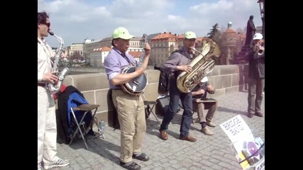 na karlovskiq most v praga