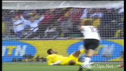 27.06.2010 - Световно Първенство - Германия 4 - 1 Англия първи гол на Томас Мюлер 