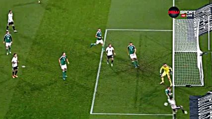 Германия - Северна Ирландия 2:0 /първо полувреме/