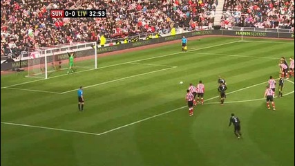 2011 - 03 - 20 Sunderland vs Liverpool 0 - 1 Dirk Kuyt (33 pen) 