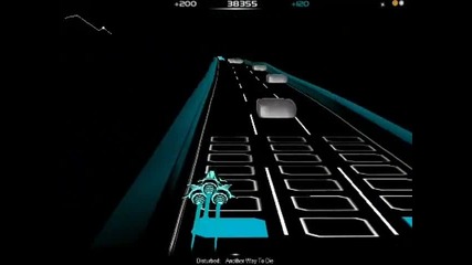 Disturbed - Another way to die (audiosurf) 
