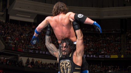 Roman Reigns vs. AJ Styles: WWE Extreme Rules 2016 (Full Extreme Rules Match)