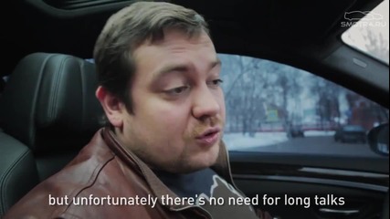 Тест драйв на Bmw M5 F10 с Ерик Давидич от Smotra.ru