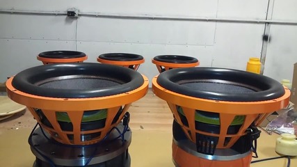 Sp Audio Sp15x. Some Test Of Sp15x And Sp15x Super Magnet With Only 800 Watt Rms.