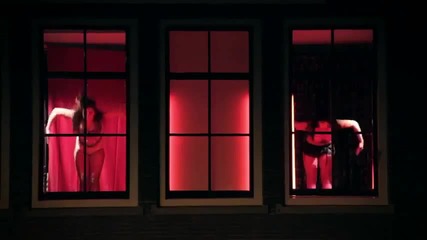 Girls going wild in red light district