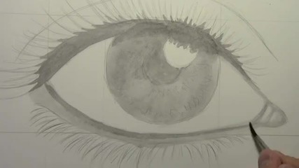 How to Draw a Realistic Eye (time Lapse)