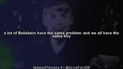 as long as Justin stays with us we ll stay with him. Jeliebers