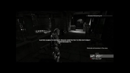 Splinter Cell Conviction stealth gameplay