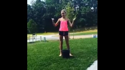 Chloe Lukasiak's Als ice bucket challenge 2014