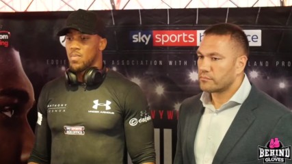 Anthony Joshua And Kubrat Pulev Face Off In Cardiff