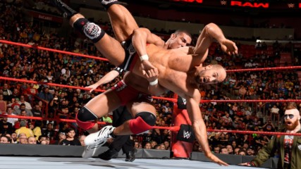 Jason Jordan vs. Cesaro: Raw, Jan. 1, 2018