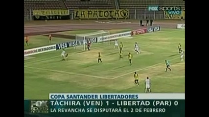 Match - 2010.01.27 (01h30) - Dep. Tachira 1 - 0 Libertad (copa Libertadores) - League - Fifa 