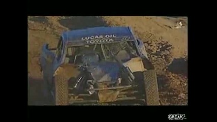 Double front flip with racing truck