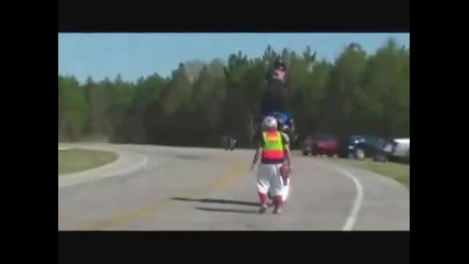 Street bike stunts - florida 