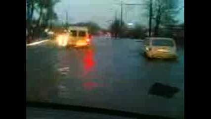 Наводнението В Бургас 12.11.07г.